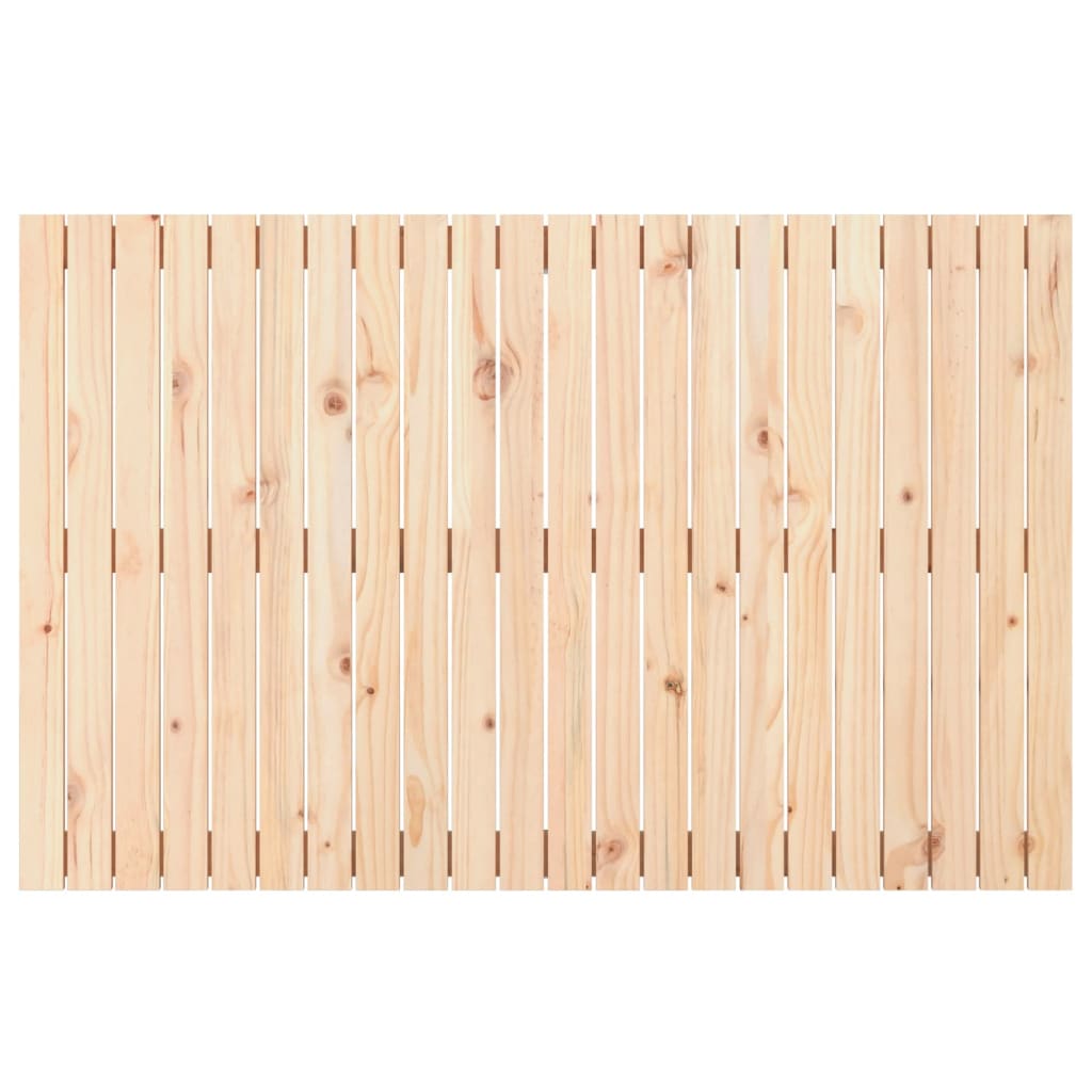 vidaXL Wezgłowie łóżka, 140x3x90 cm, lite drewno sosnowe