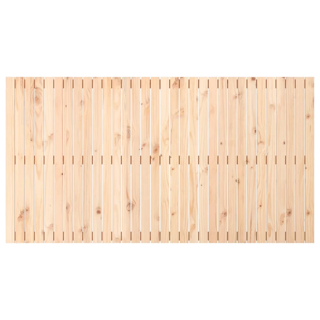 vidaXL Wezgłowie łóżka, 204x3x110 cm, lite drewno sosnowe