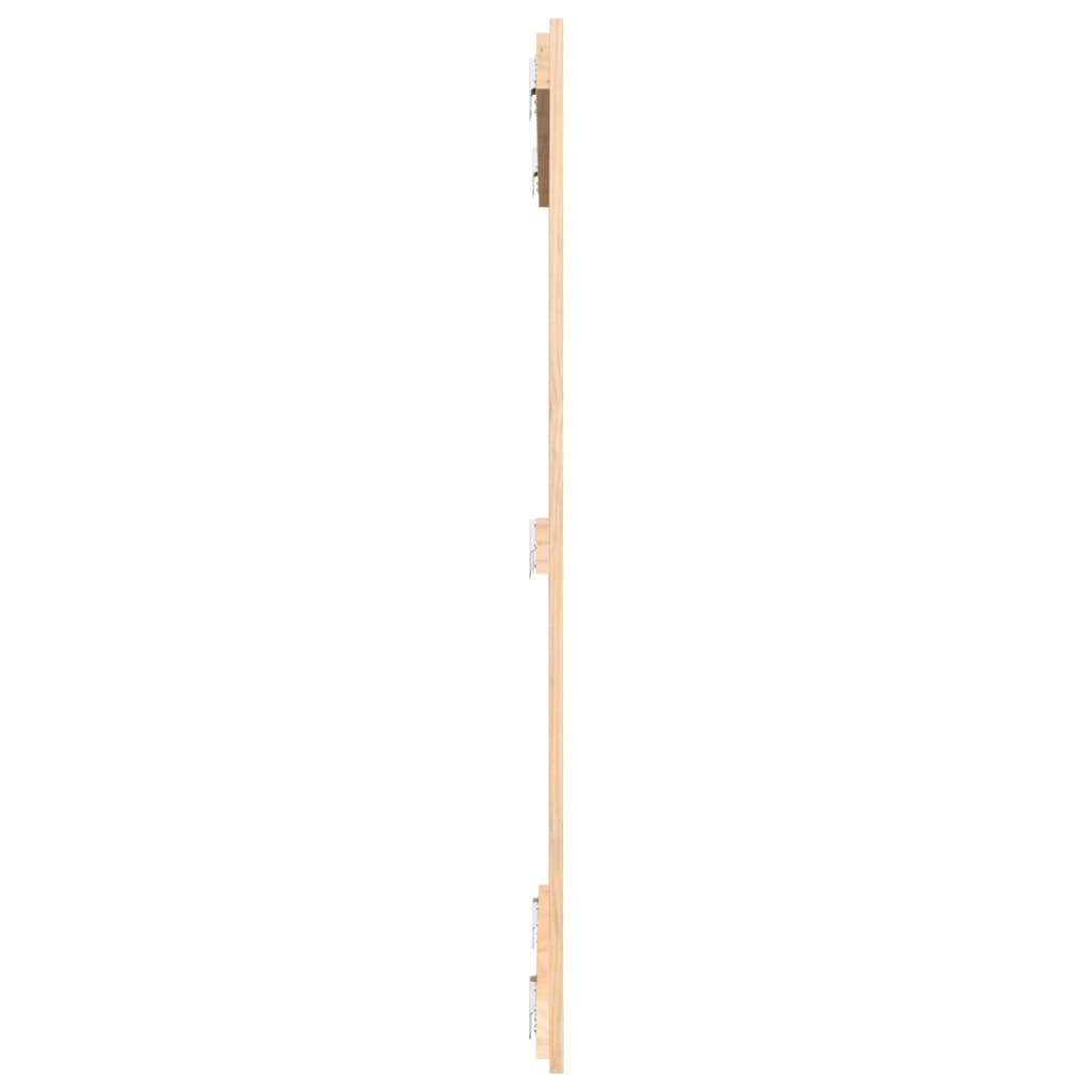 vidaXL Wezgłowie łóżka, 95,5x3x110 cm, lite drewno sosnowe