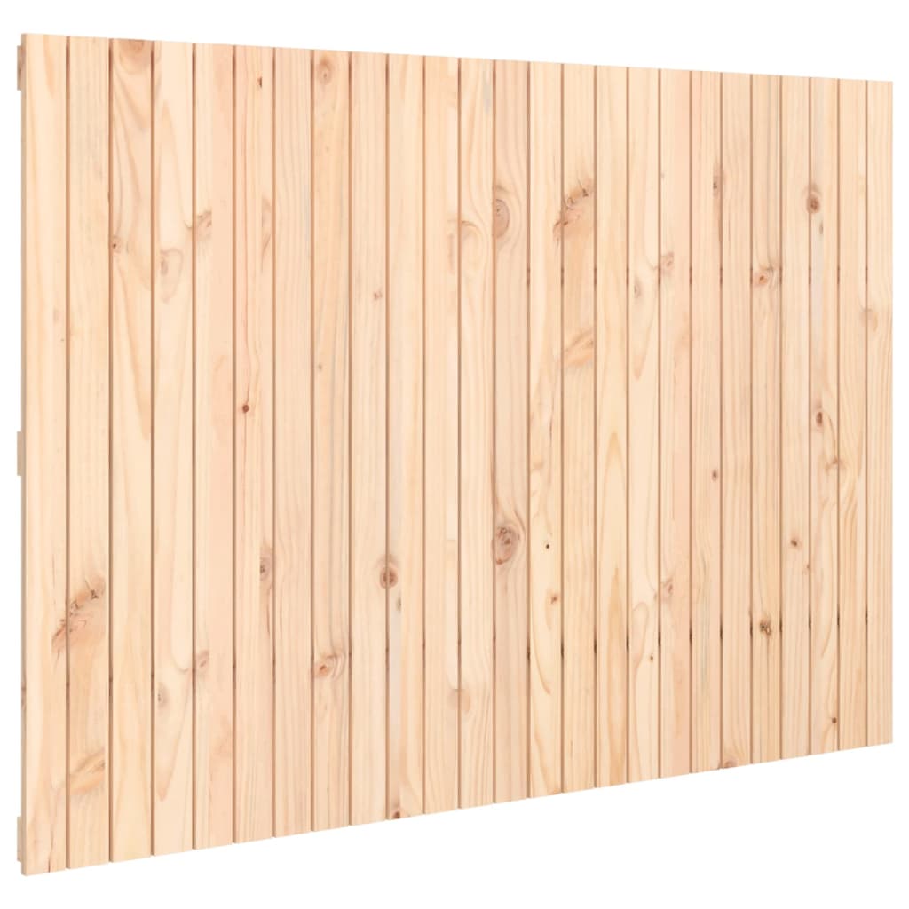 vidaXL Wezgłowie łóżka, 159,5x3x110 cm, lite drewno sosnowe