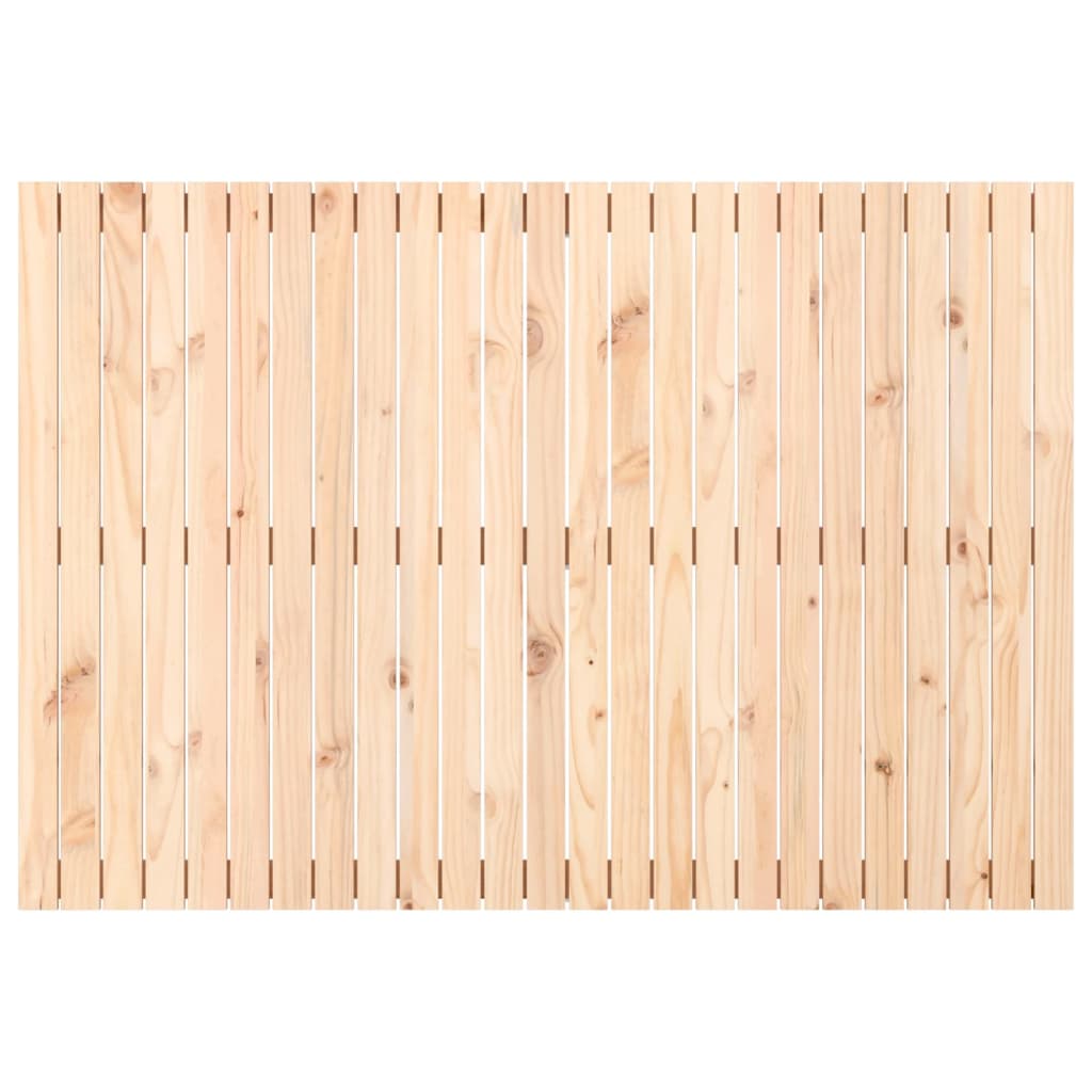 vidaXL Wezgłowie łóżka, 159,5x3x110 cm, lite drewno sosnowe