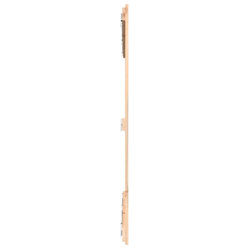vidaXL Wezgłowie łóżka, 159,5x3x110 cm, lite drewno sosnowe