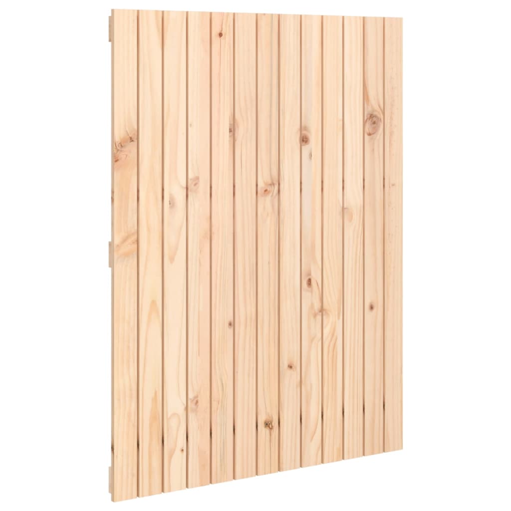 vidaXL Wezgłowie łóżka, 82,5x3x110 cm, lite drewno sosnowe
