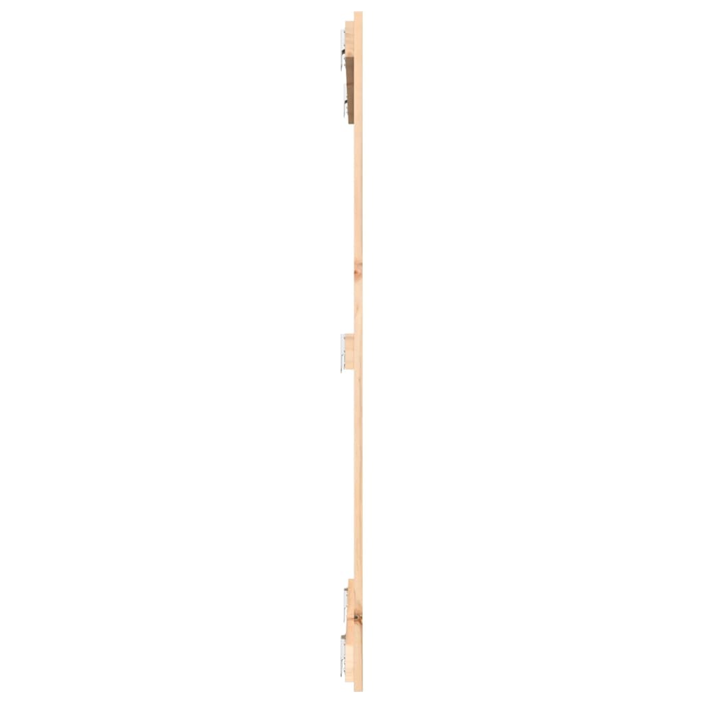 vidaXL Wezgłowie łóżka, 82,5x3x110 cm, lite drewno sosnowe