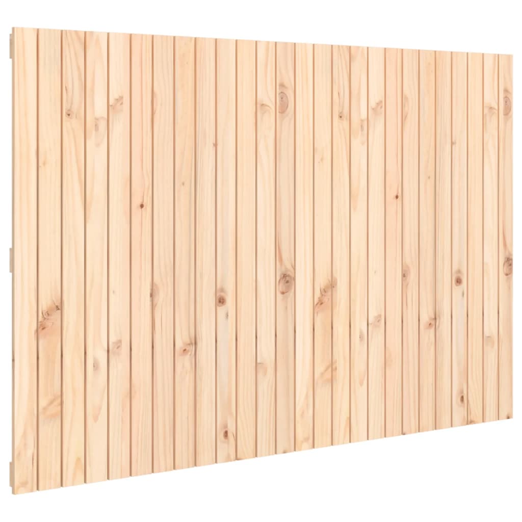 vidaXL Wezgłowie łóżka, 166x3x110 cm, lite drewno sosnowe