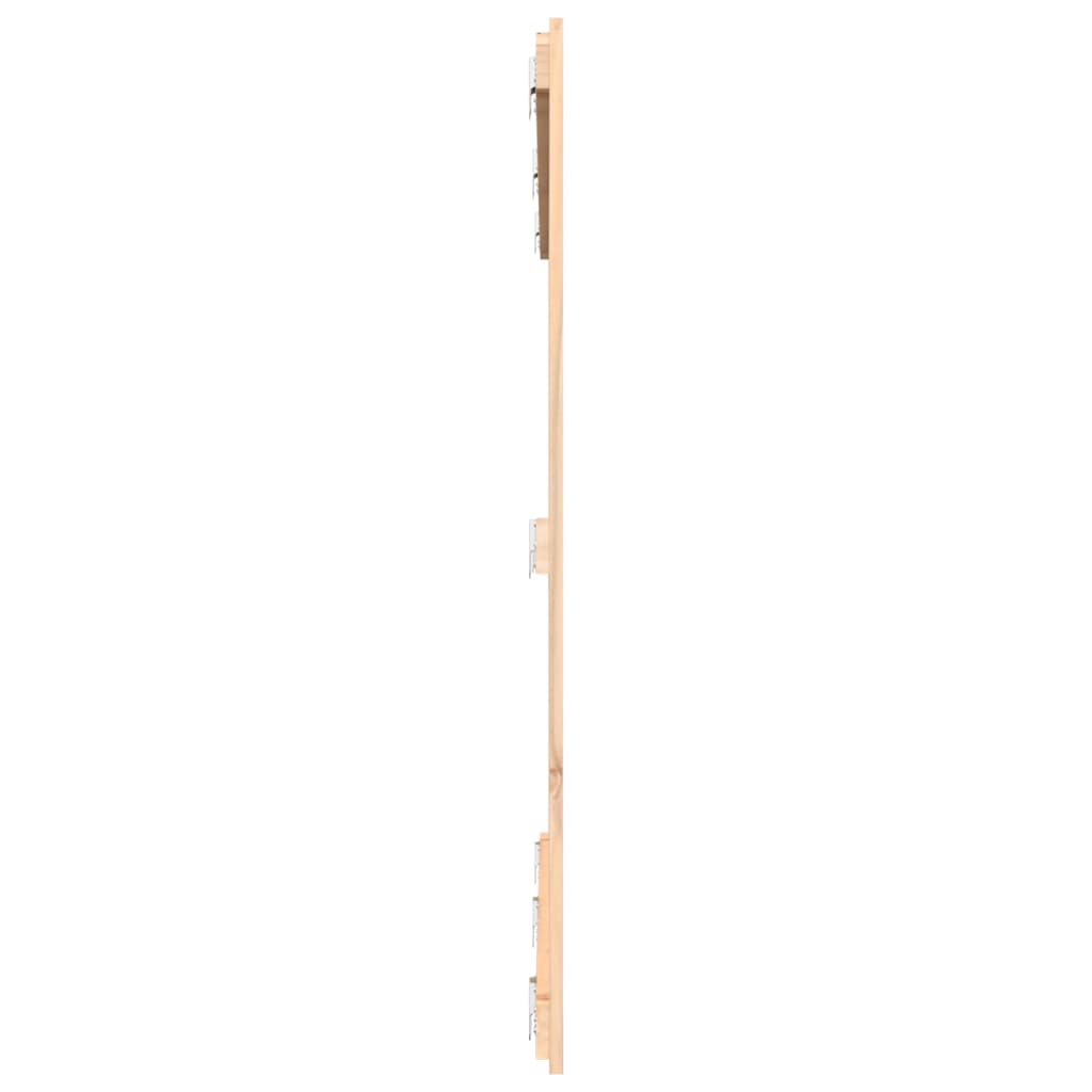 vidaXL Wezgłowie łóżka, 166x3x110 cm, lite drewno sosnowe