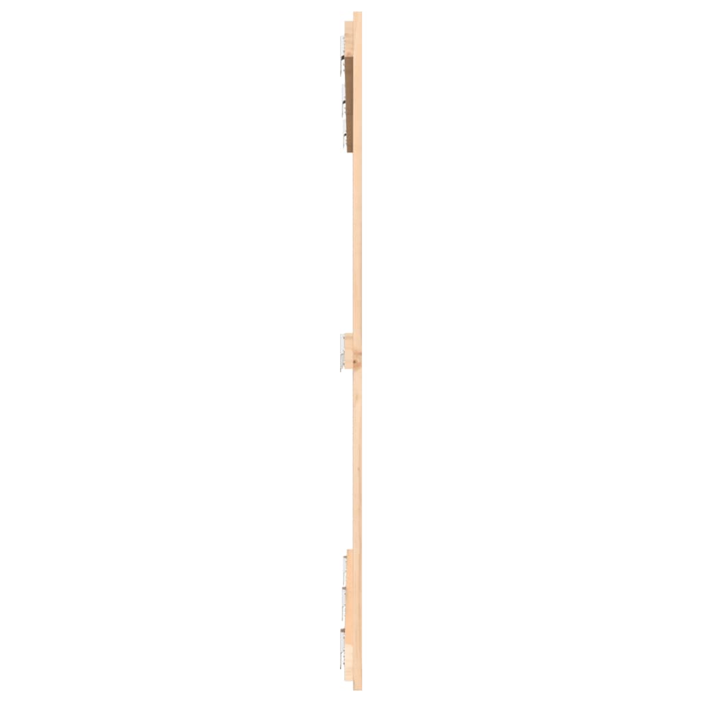 vidaXL Wezgłowie łóżka, 140x3x110 cm, lite drewno sosnowe