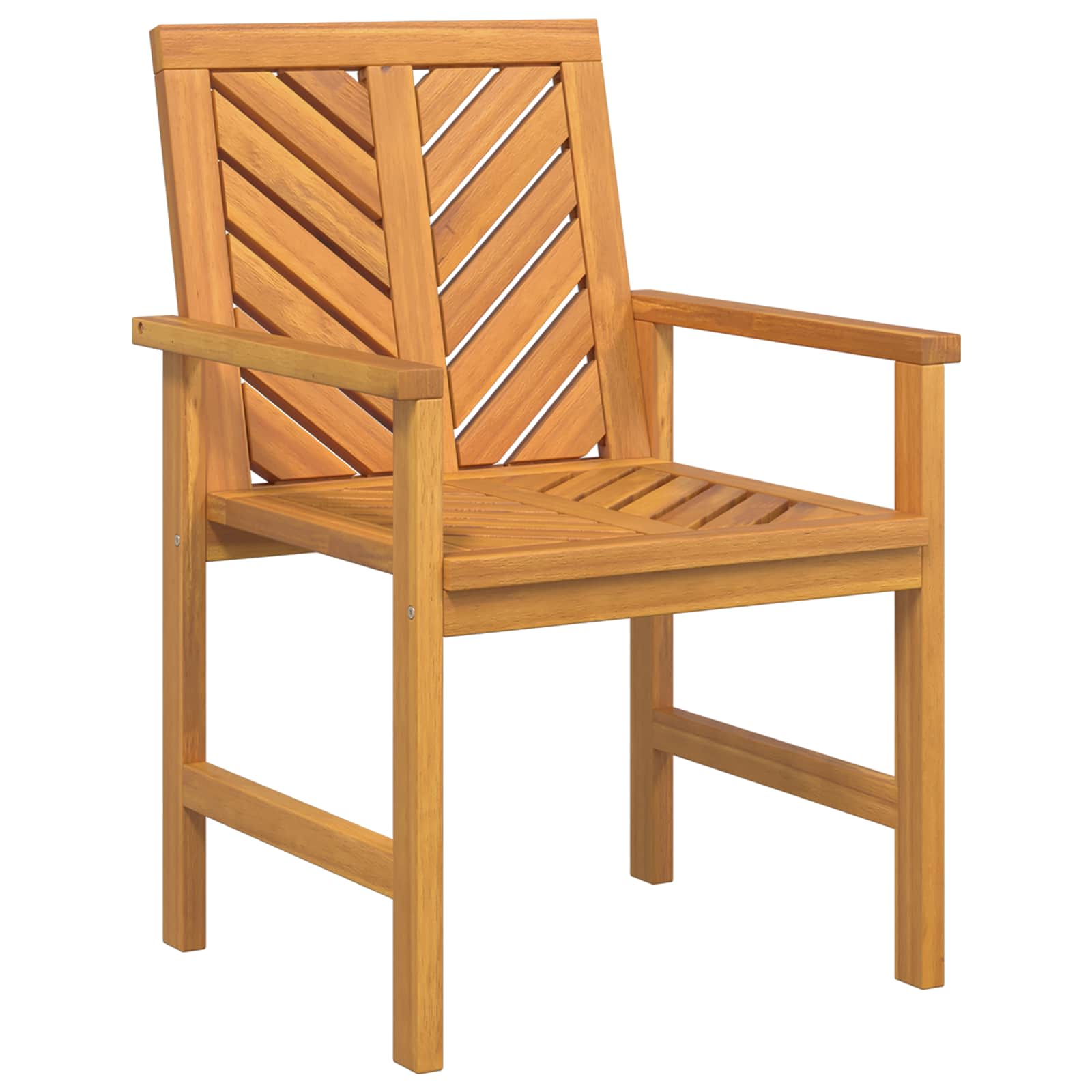 vidaXL Krzesło jadalniane 8 pcs Naturalny 62.5 x 59 x 89 cm