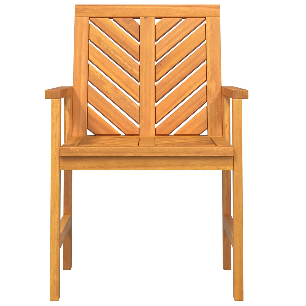 vidaXL Krzesło jadalniane 8 pcs Naturalny 62.5 x 59 x 89 cm