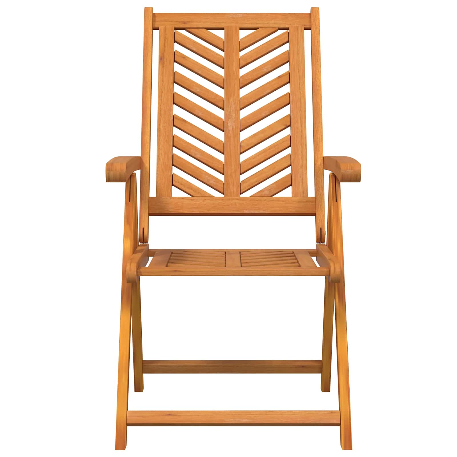 vidaXL Krzesło Ogrodowe 4 pcs Brązowy 57 x 72 x 109 cm