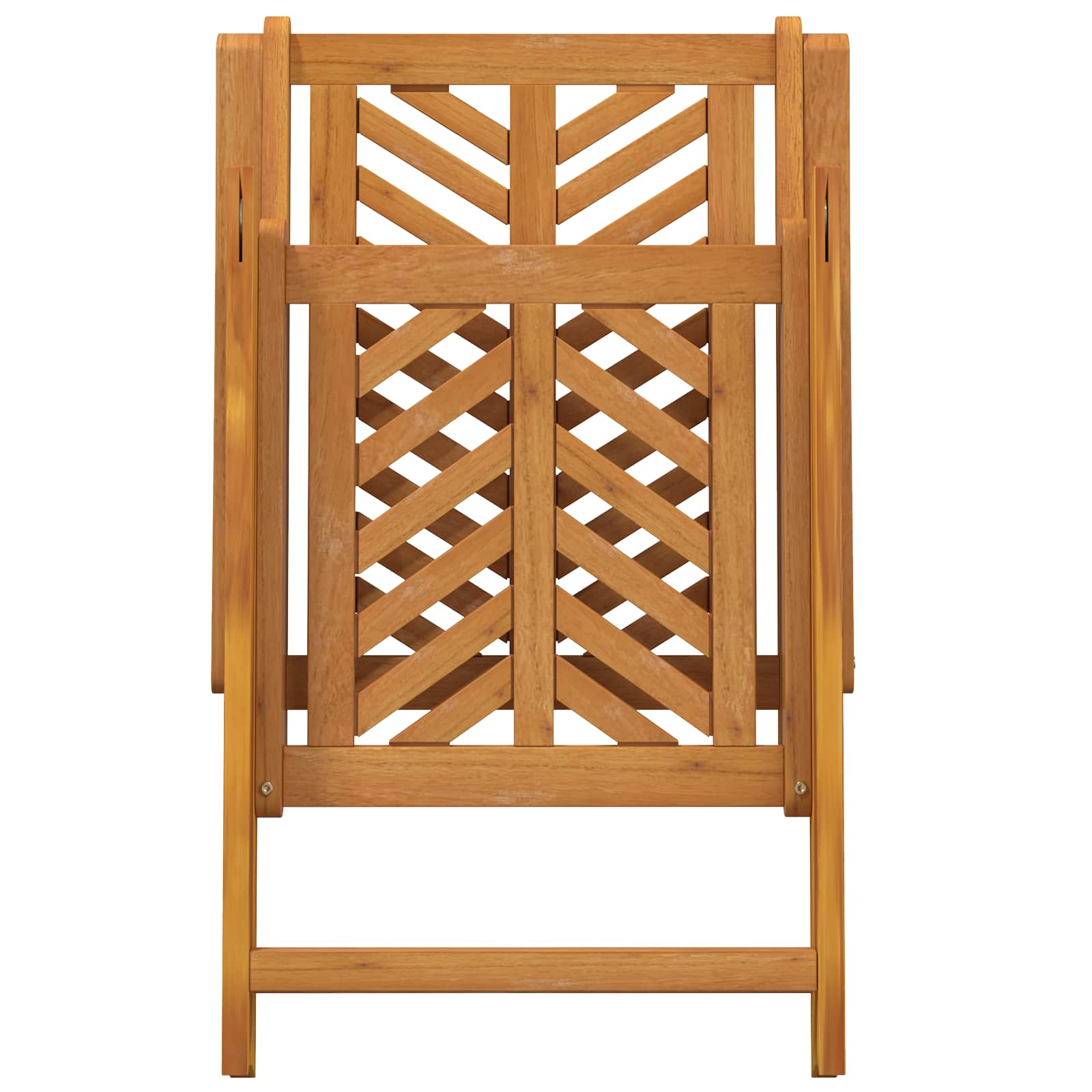 vidaXL Krzesło Ogrodowe 4 pcs Brązowy 57 x 72 x 109 cm