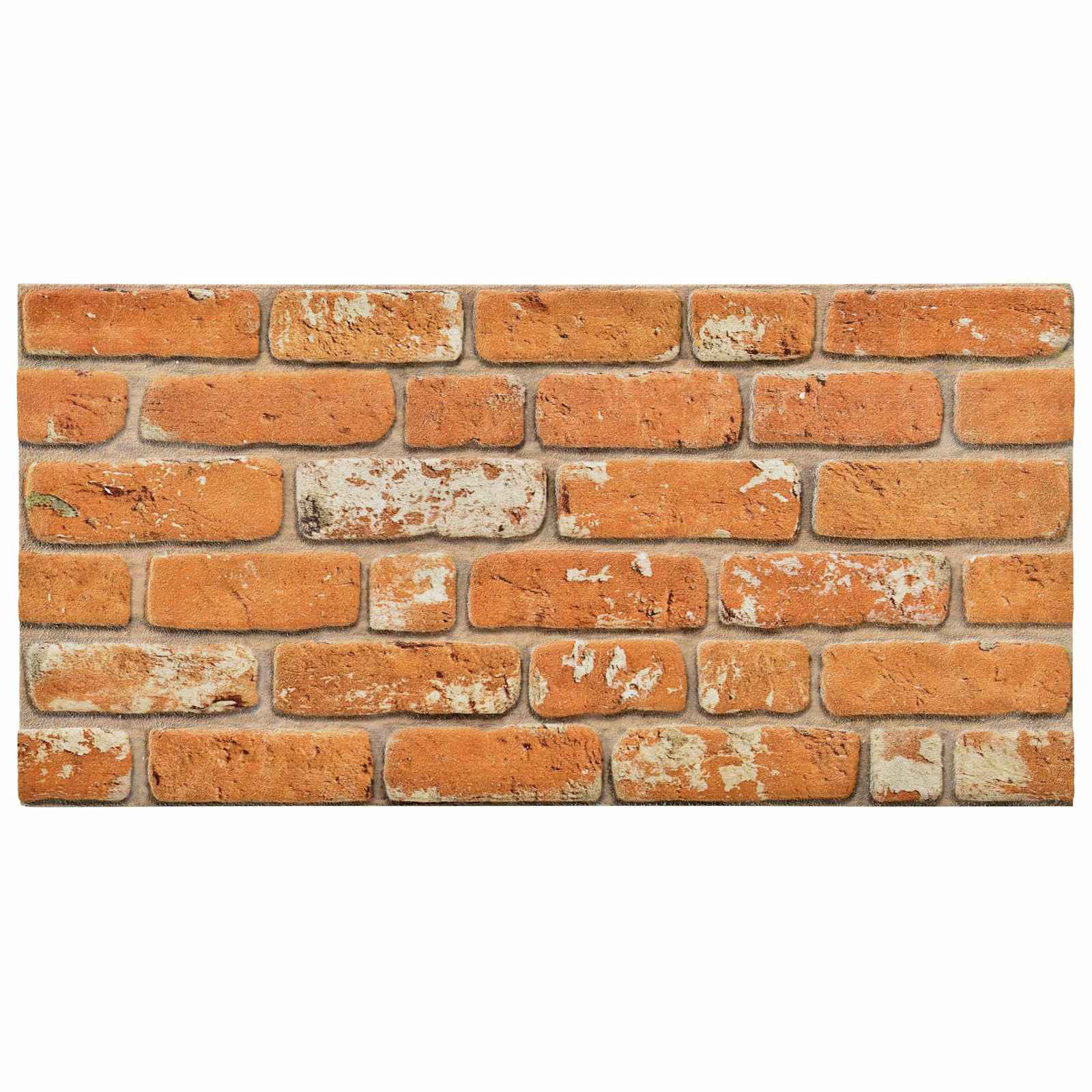 vidaXL Panele ścienne 10 pcs Cegła 100 x 50 cm Pianka EPS