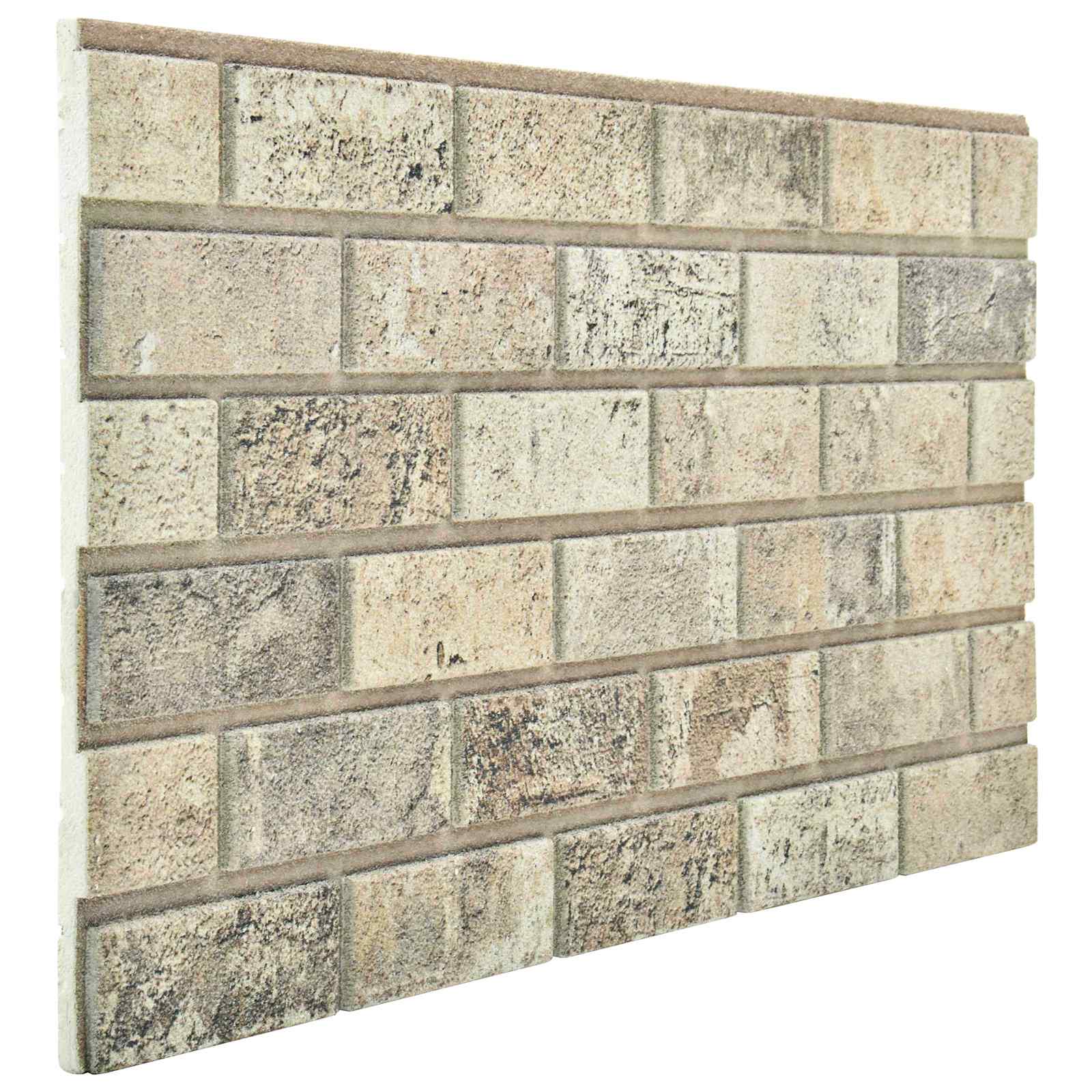 vidaXL Panele ścienne 10 pcs piaskowy 100 x 50 cm Pianka EPS