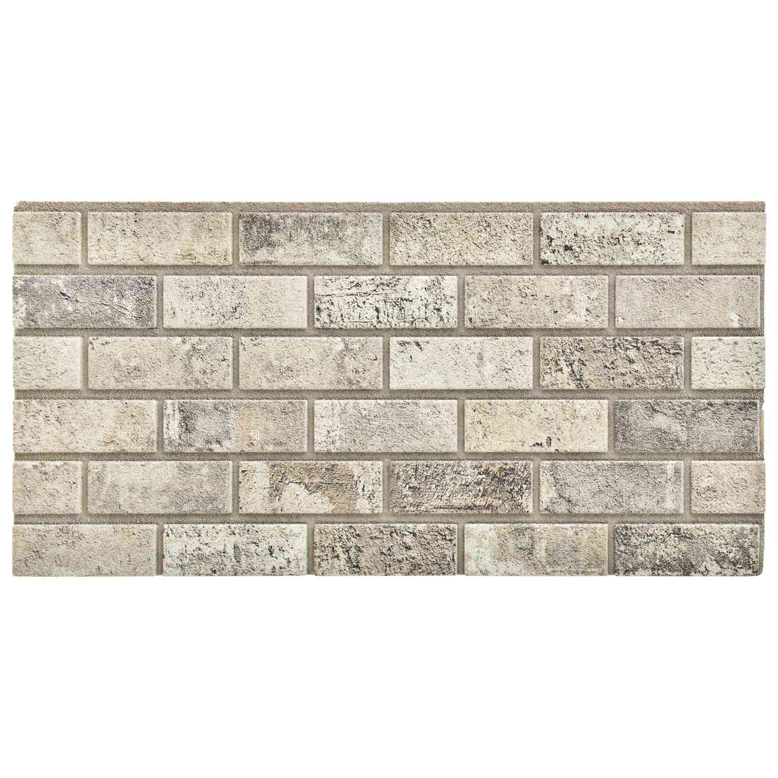vidaXL Panele ścienne 10 pcs piaskowy 100 x 50 cm Pianka EPS