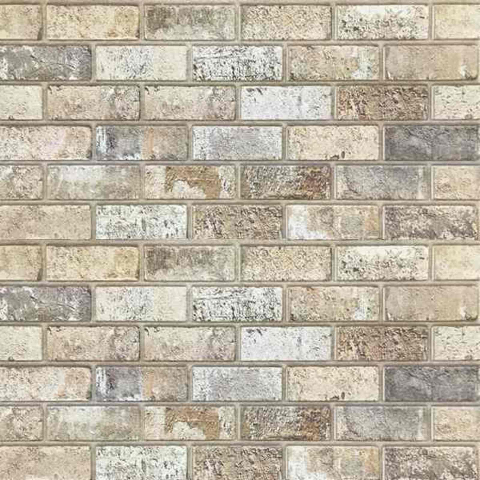 vidaXL Panele ścienne 10 pcs piaskowy 100 x 50 cm Pianka EPS