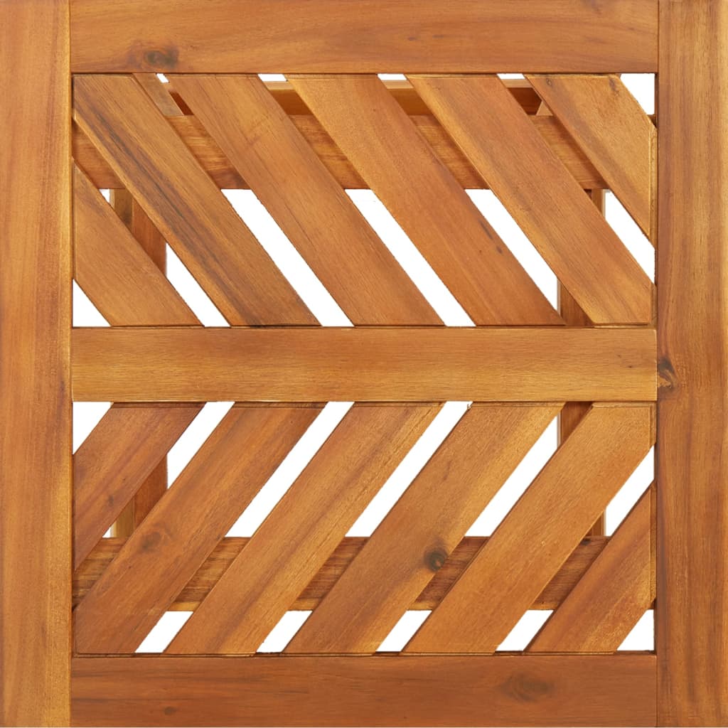 vidaXL Stolik pomocniczy, 45x45x60 cm, lite drewno akacjowe