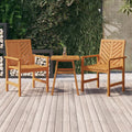 vidaXL Stolik pomocniczy, 45x45x60 cm, lite drewno akacjowe