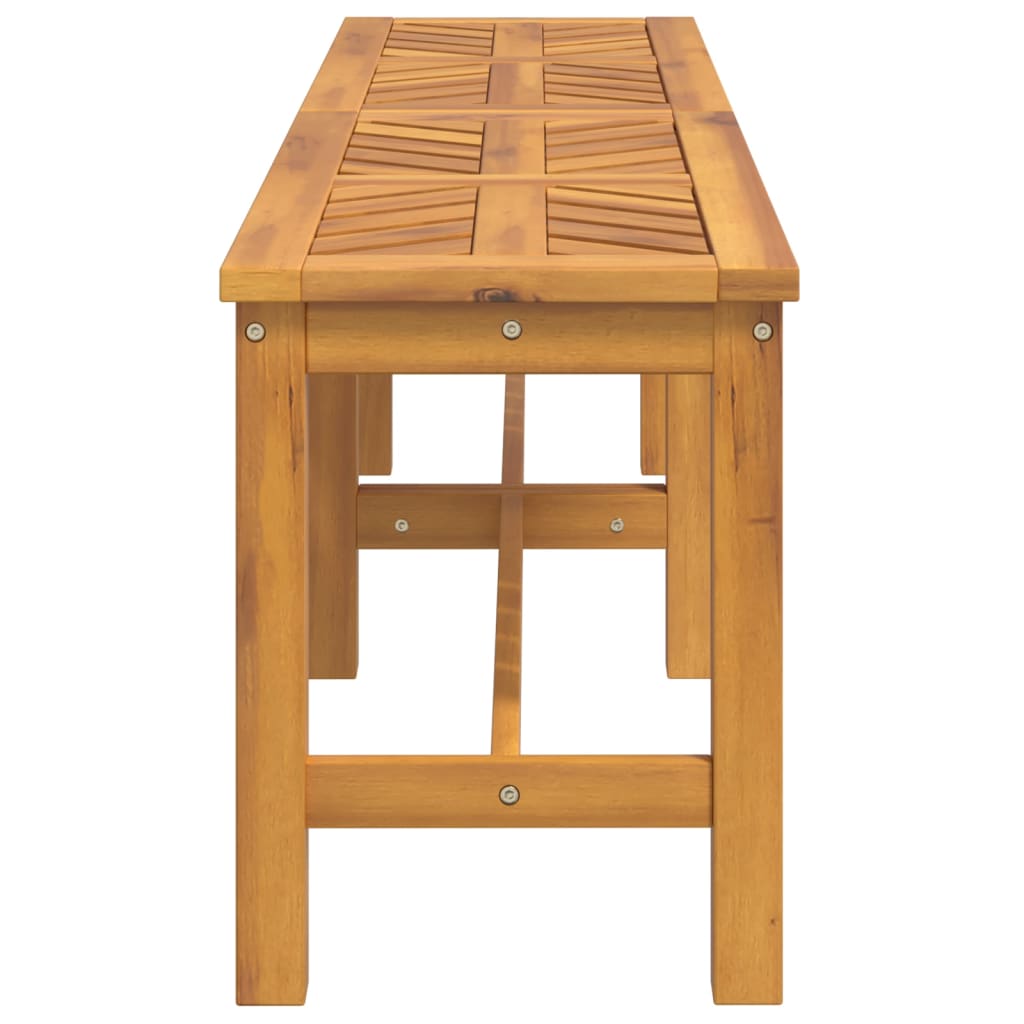 vidaXL Ławka ogrodowa, 150 cm, lite drewno akacjowe