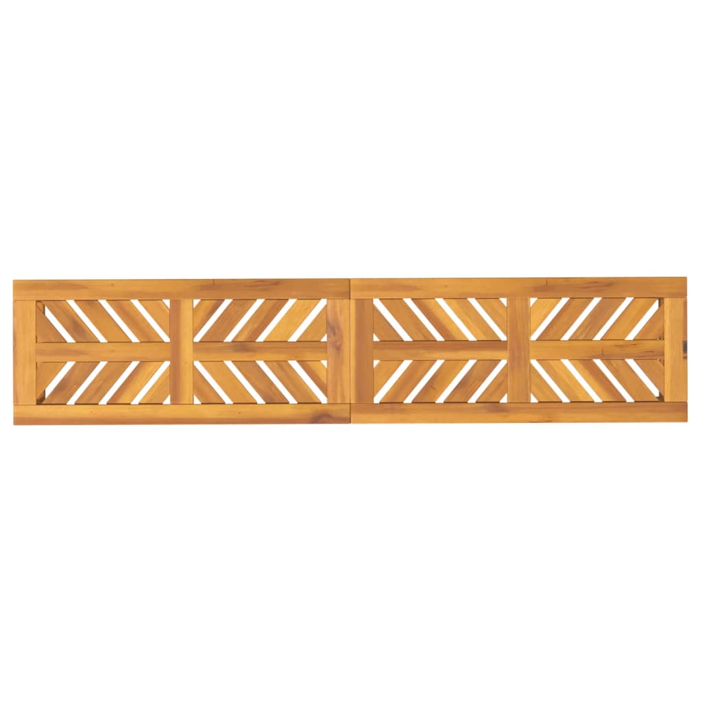 vidaXL Ławka ogrodowa, 150 cm, lite drewno akacjowe