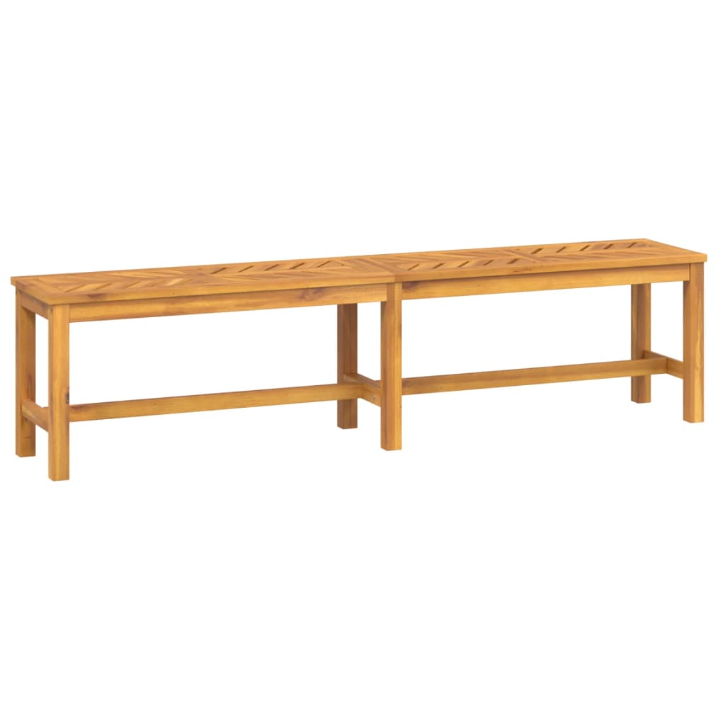 vidaXL Ławka ogrodowa, 180 cm, lite drewno akacjowe