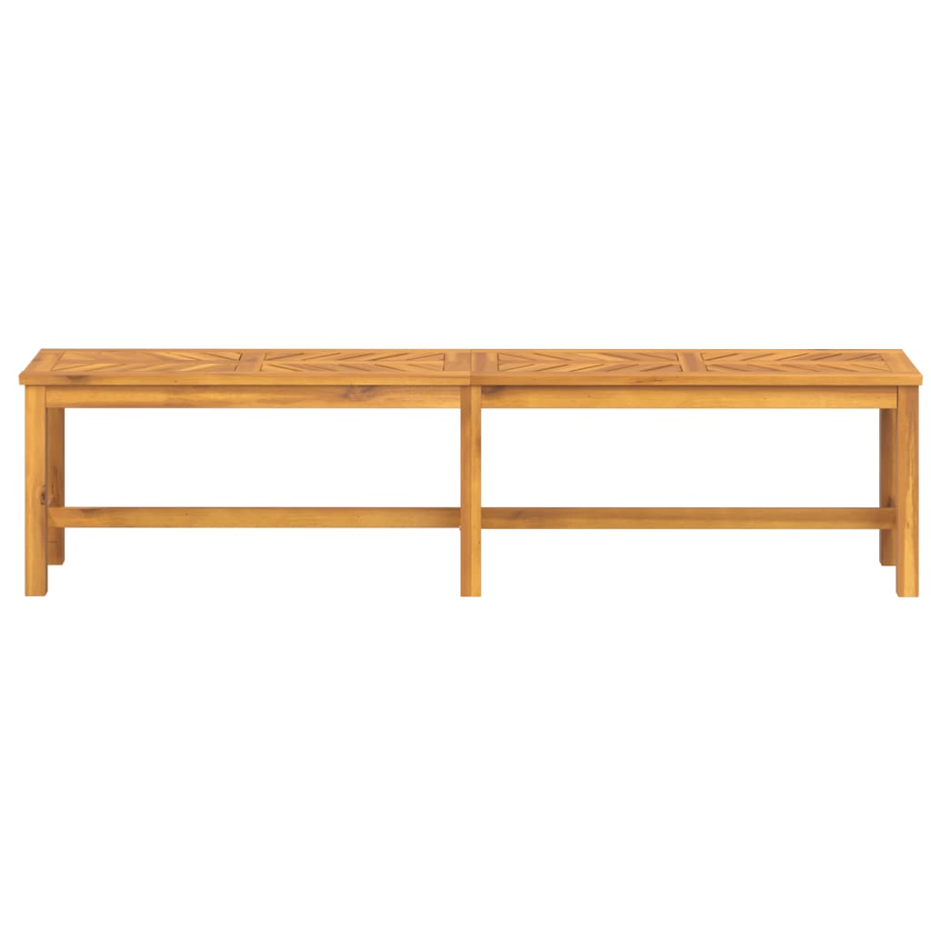 vidaXL Ławka ogrodowa, 180 cm, lite drewno akacjowe
