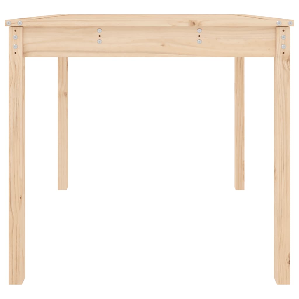 vidaXL Stolik ogrodowy, 82,5x82,5x76 cm, lite drewno sosnowe