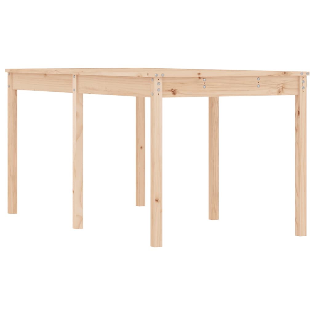 vidaXL Stół ogrodowy, 159,5x82,5x76 cm, lite drewno sosnowe
