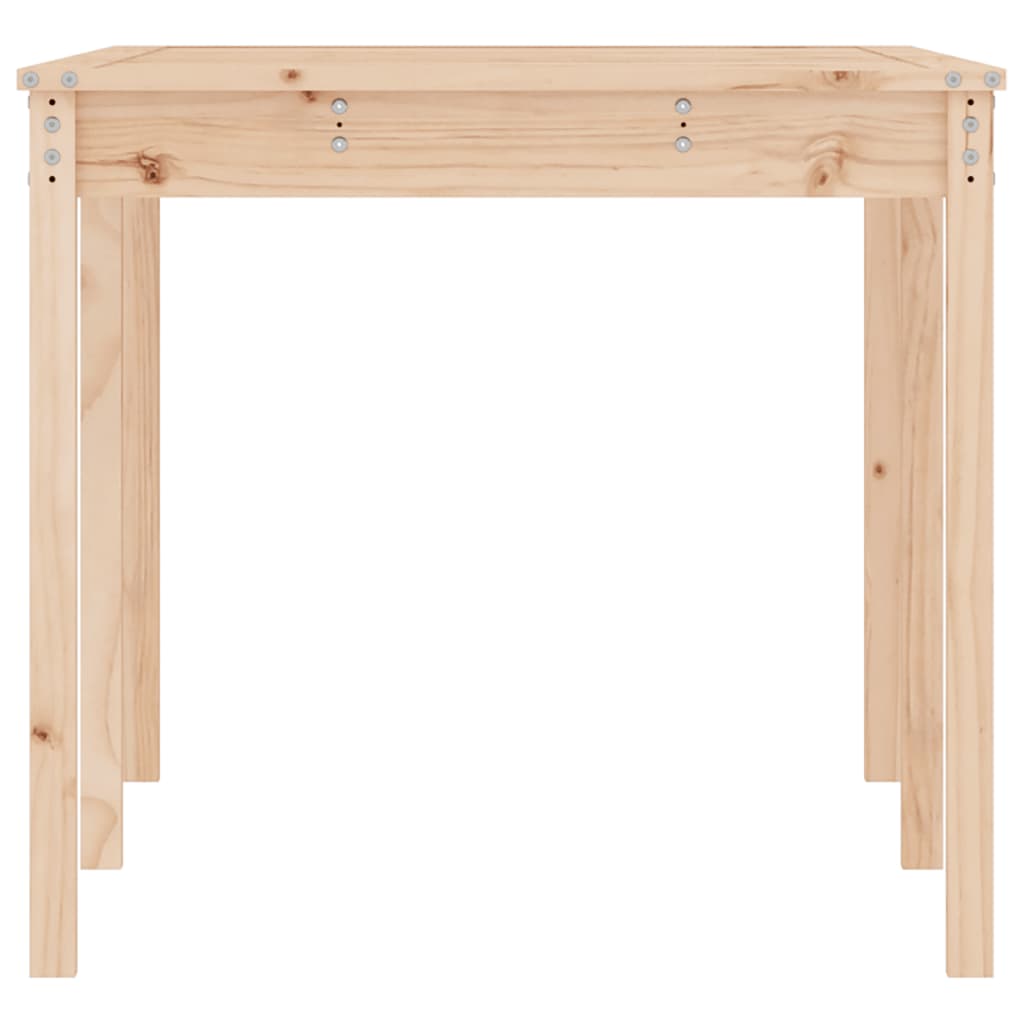 vidaXL Stół ogrodowy, 159,5x82,5x76 cm, lite drewno sosnowe