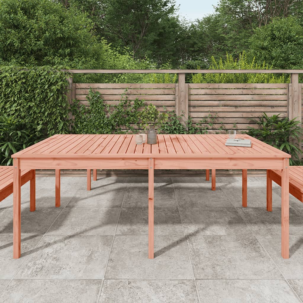 vidaXL Stół ogrodowy, 203,5x100x76 cm, lite drewno daglezjowe