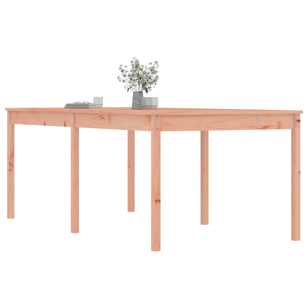 vidaXL Stół ogrodowy, 203,5x100x76 cm, lite drewno daglezjowe