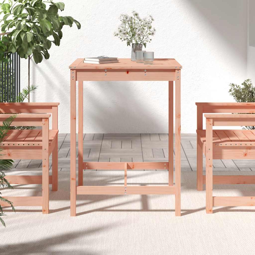 vidaXL Stolik ogrodowy, 82,5x82,5x110 cm, lite drewno daglezjowe