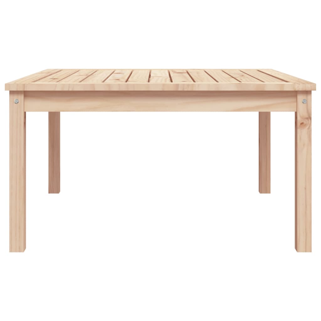 vidaXL Stolik ogrodowy, 82,5x82,5x45 cm, lite drewno sosnowe
