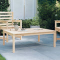 vidaXL Stolik ogrodowy, 121x82,5x45 cm, lite drewno sosnowe
