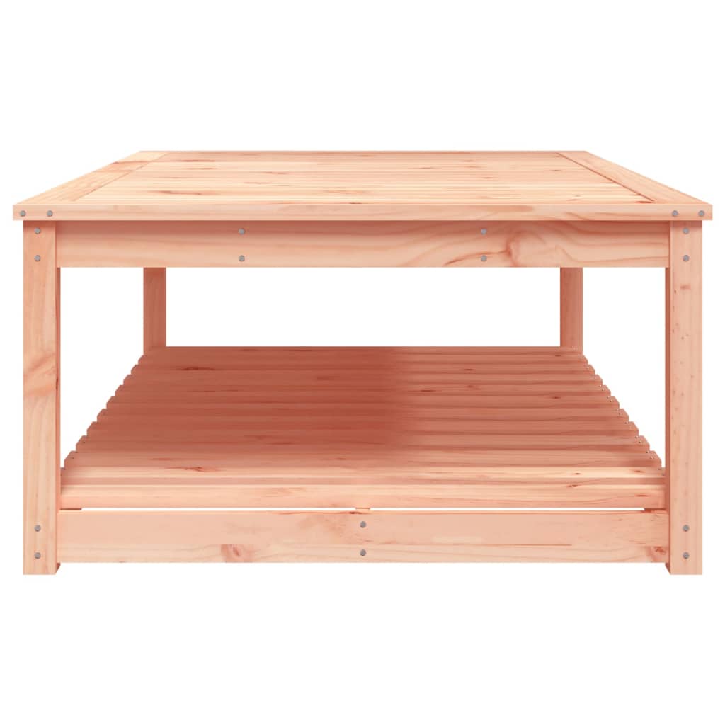 vidaXL Stolik ogrodowy, 121x82,5x45 cm, lite drewno daglezjowe