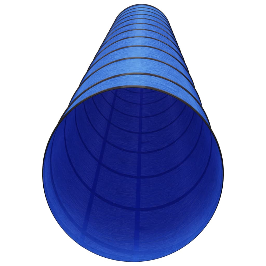 vidaXL Tunel dla psa, niebieski, Ø 55x500 cm, poliester