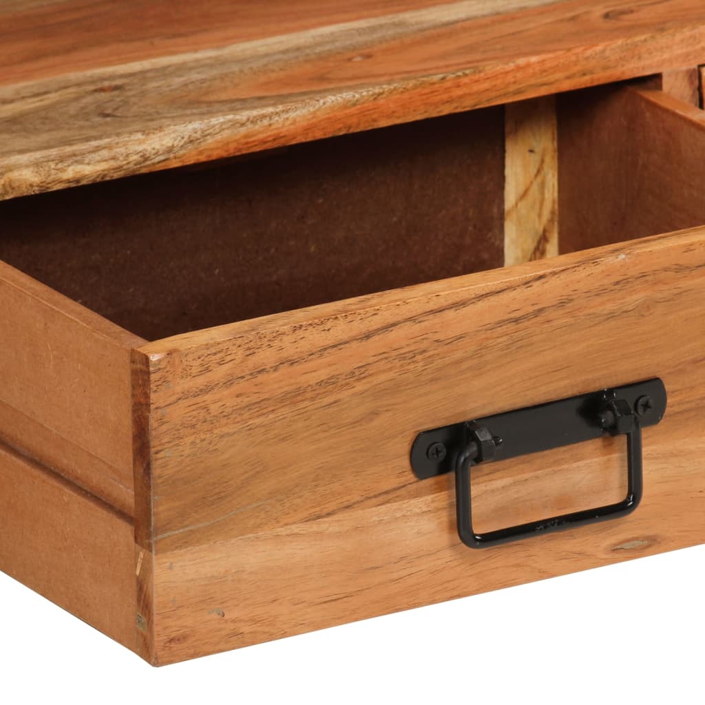 vidaXL Szafka pod TV, 120x30x45 cm, lite drewno akacjowe