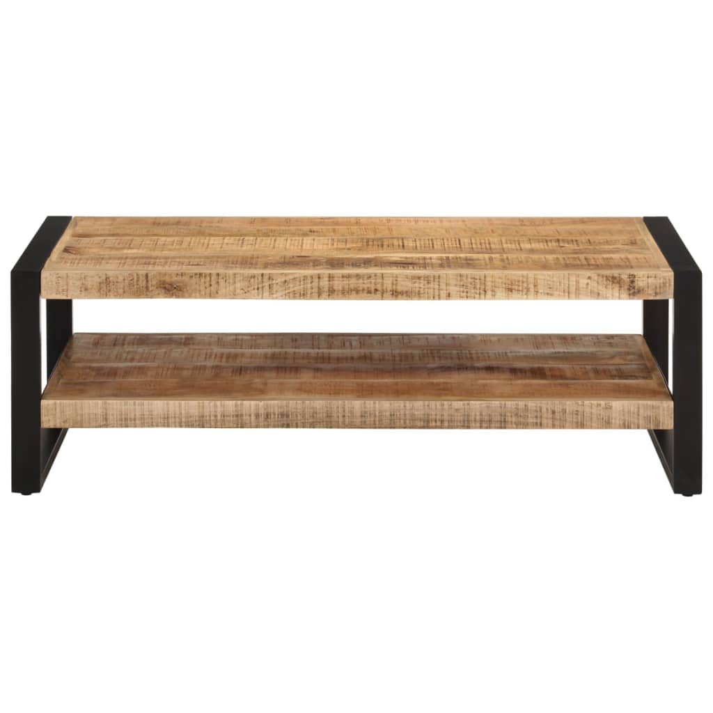 vidaXL Stolik kawowy, 120x55x40 cm, lite drewno mango