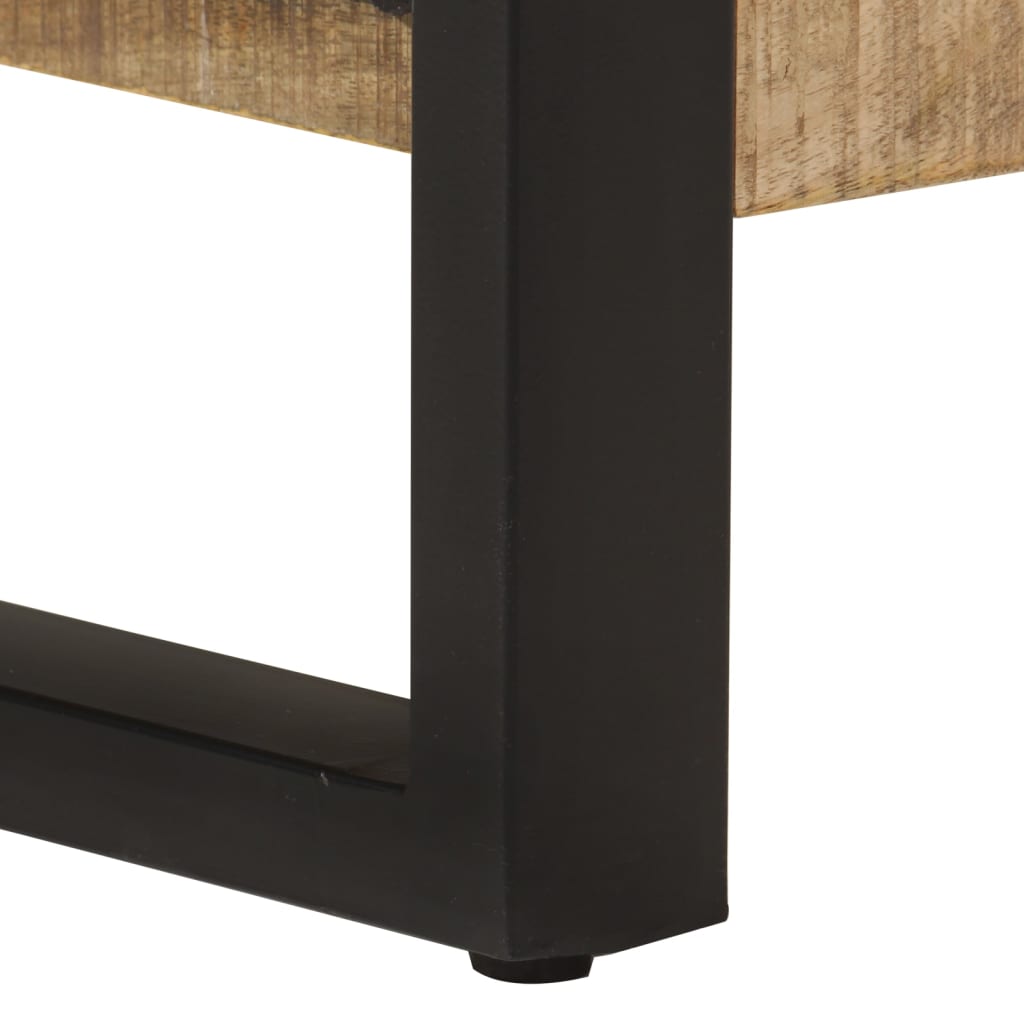 vidaXL Stolik kawowy, 120x55x40 cm, lite drewno mango