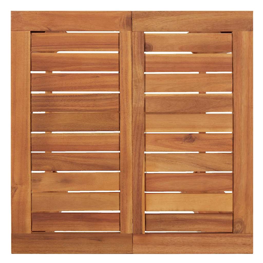 vidaXL Ogrodowy stolik barowy, 60x60x105 cm, lite drewno akacjowe