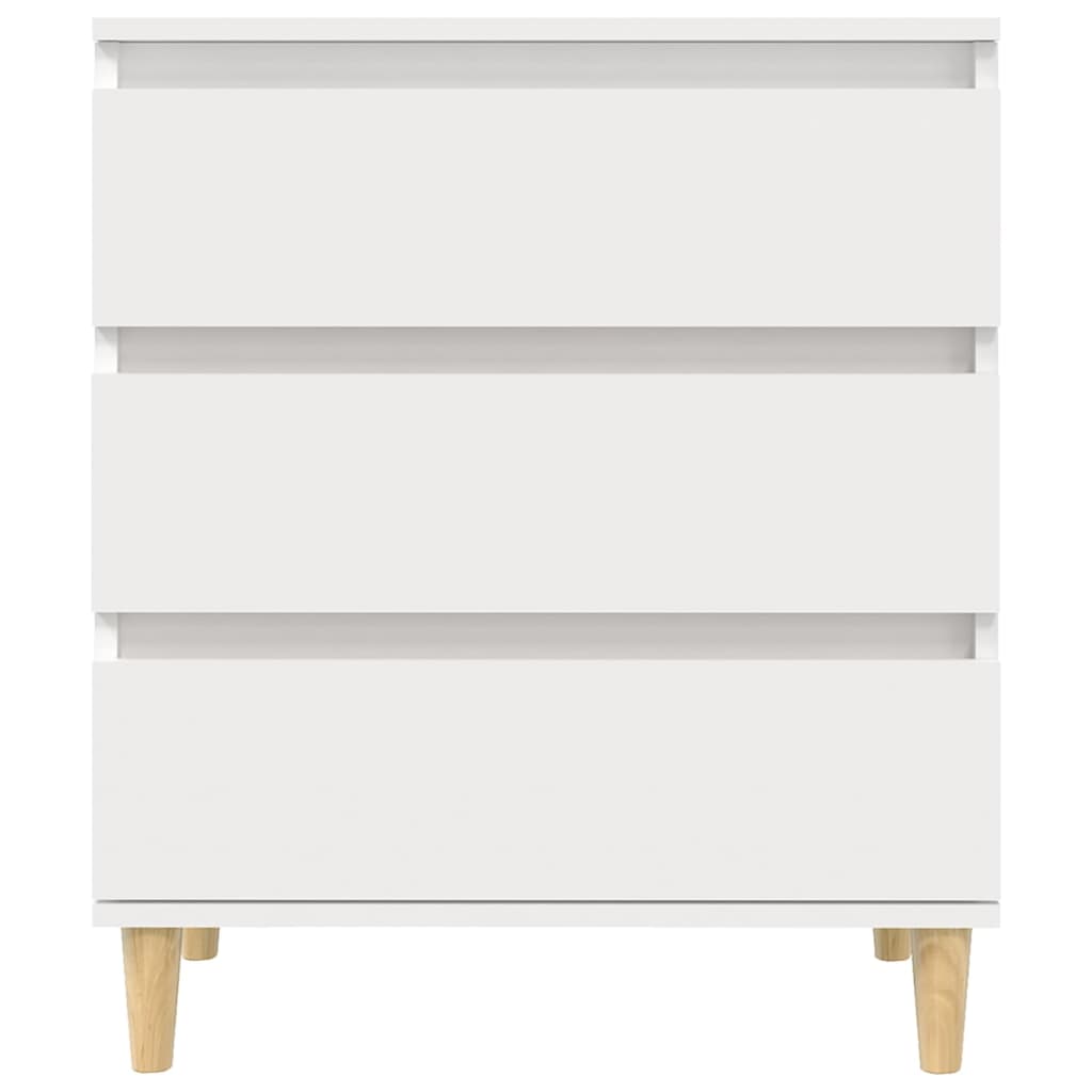 vidaXL Komoda, biała, 60x35x70 cm, materiał drewnopochodny