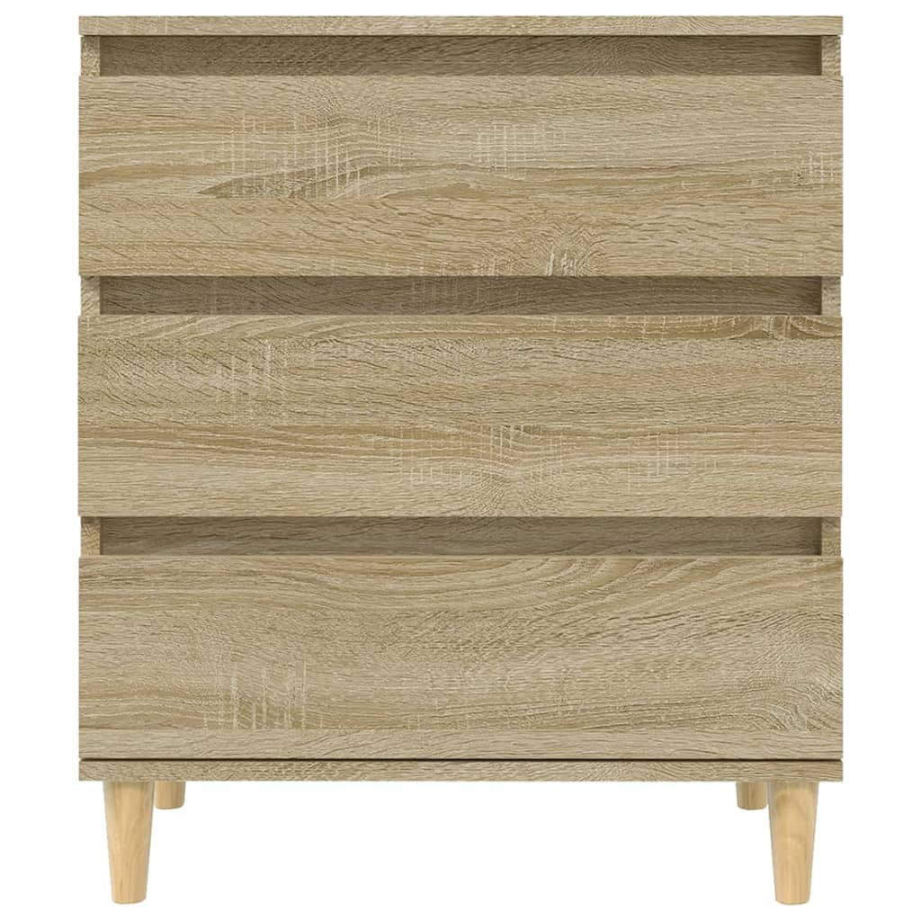 vidaXL Komoda, dąb sonoma, 60x35x70 cm, materiał drewnopochodny