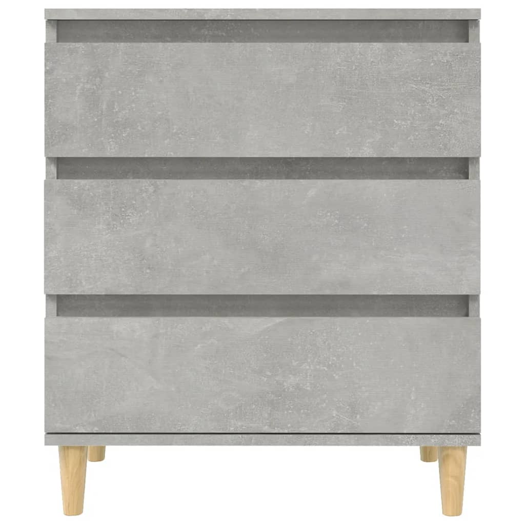 vidaXL Komoda, szarość betonu, 60x35x70 cm, materiał drewnopochodny