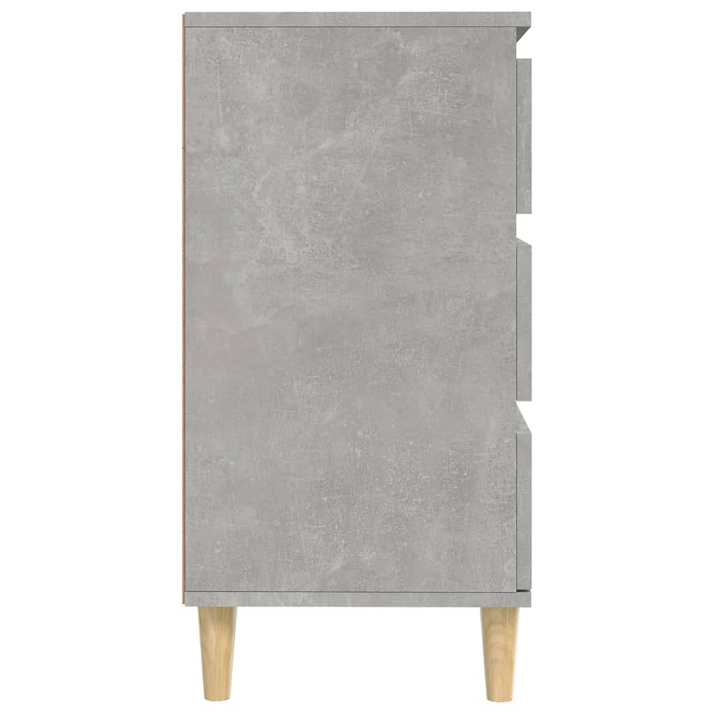 vidaXL Komoda, szarość betonu, 60x35x70 cm, materiał drewnopochodny