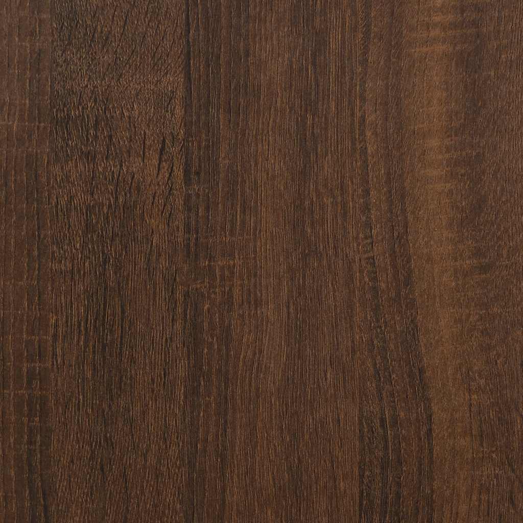 vidaXL Komoda, brązowy dąb, 60x35x70 cm, materiał drewnopochodny