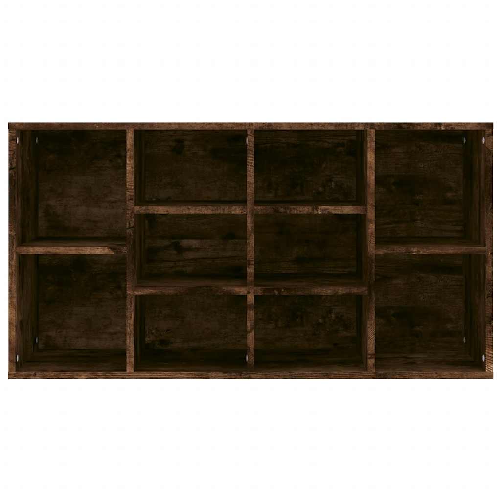 vidaXL Ławka z miejscem na buty, przydymiony dąb, 103x30x55 cm