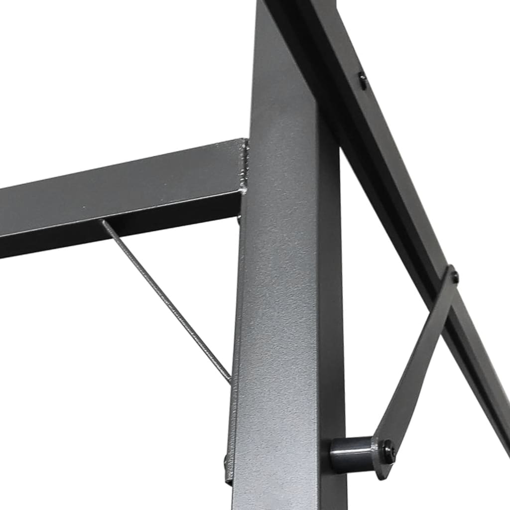 vidaXL Pergola ze zwijanym dachem, kremowa, 589x292x230 cm
