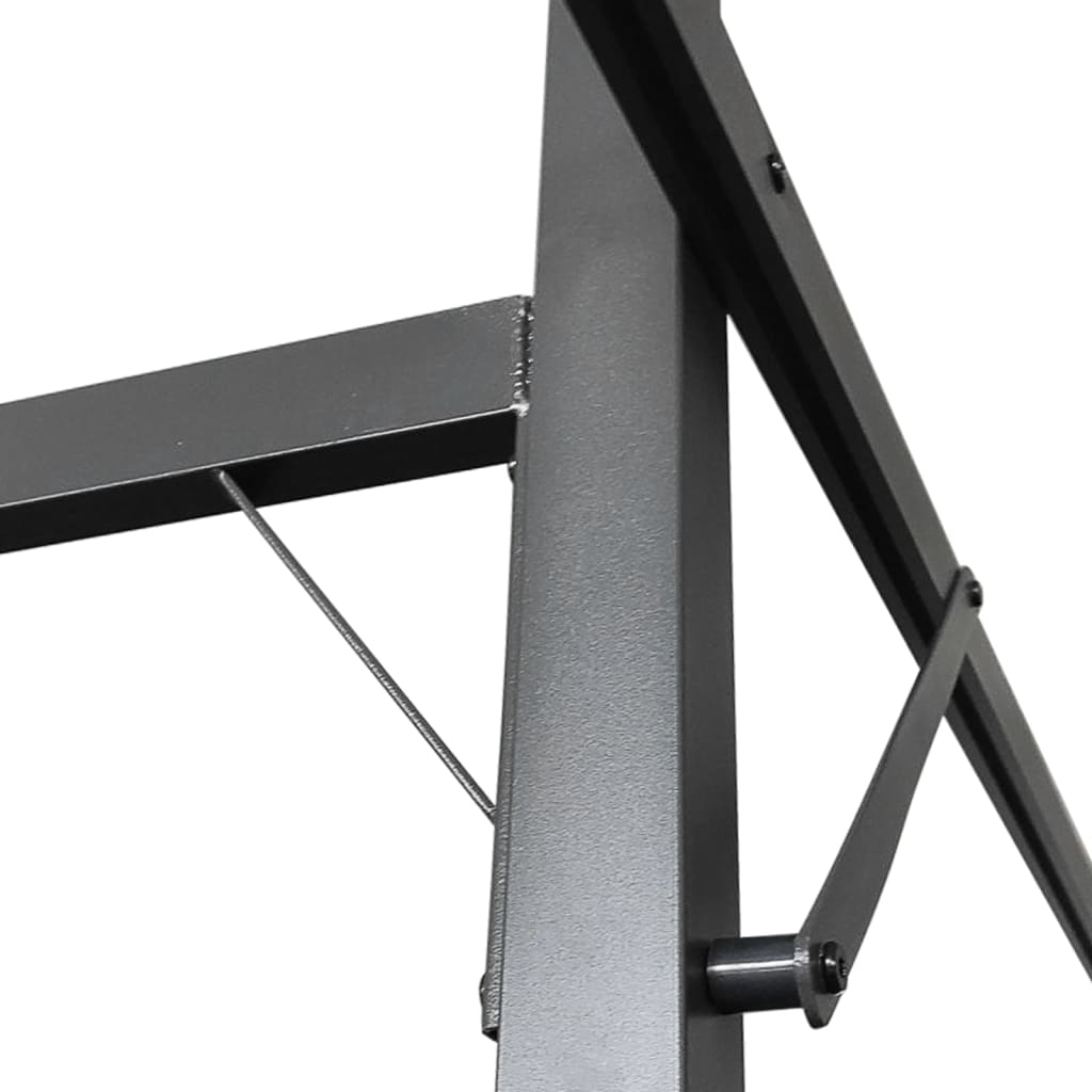 vidaXL Pergola ze zwijanym dachem, antracytowa, 589x292x230 cm