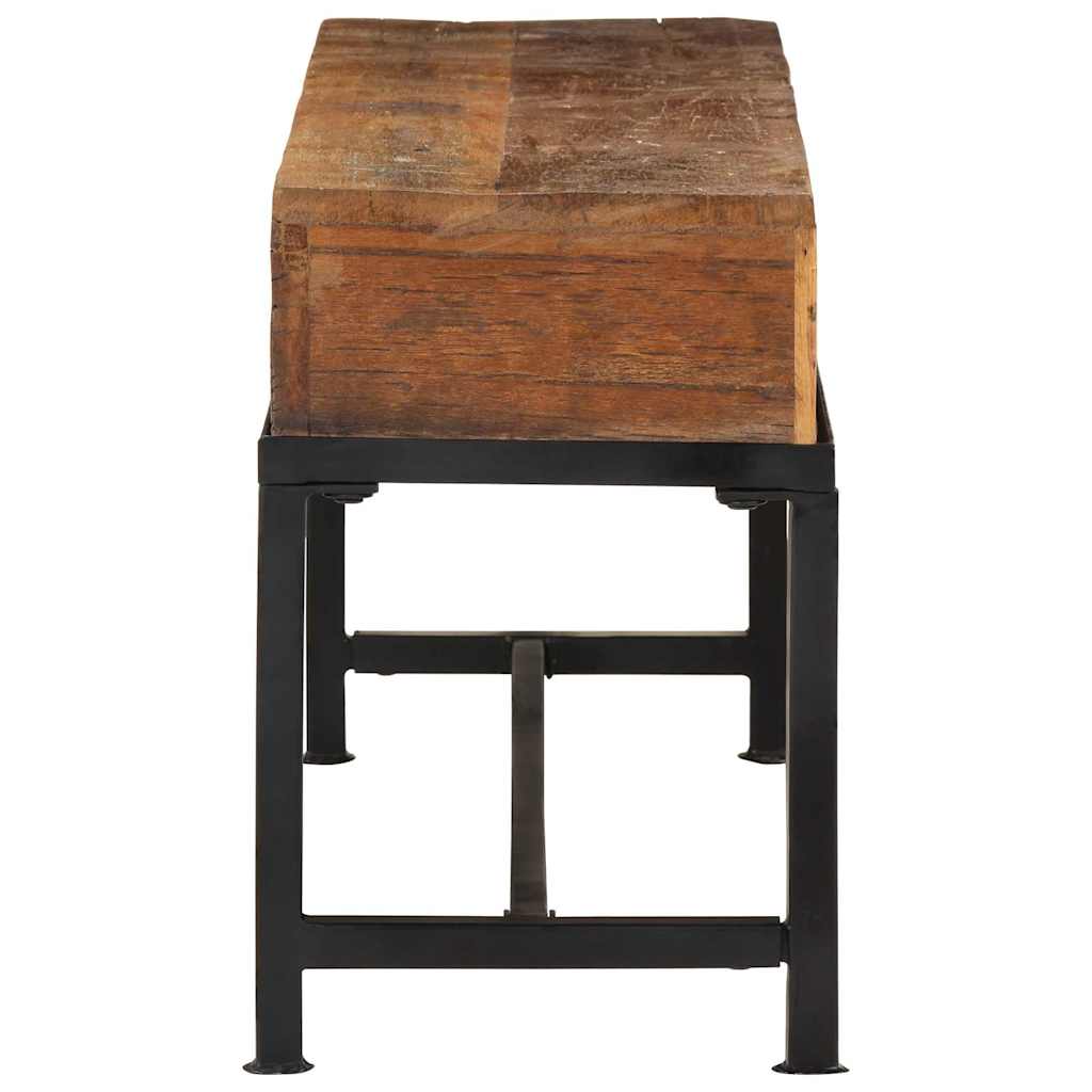 vidaXL Szafka pod telewizor, 110x30x46 cm, lite drewno z odzysku