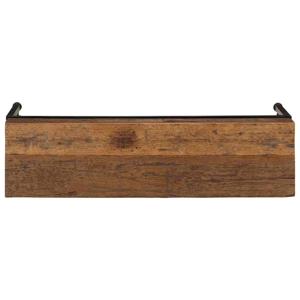 vidaXL Szafka pod telewizor, 110x30x46 cm, lite drewno z odzysku