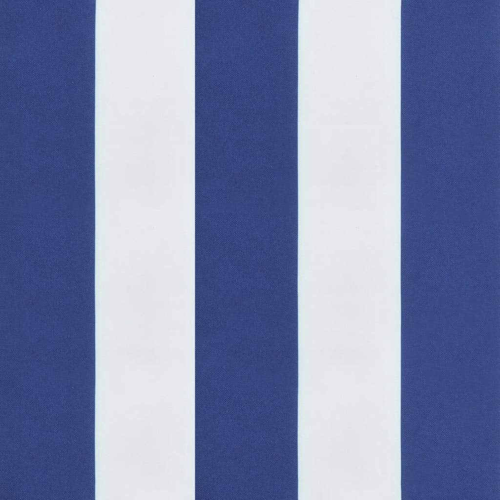 vidaXL Poduszki ozdobne, 4 szt., niebiesko-białe, 40x40 cm, tkanina
